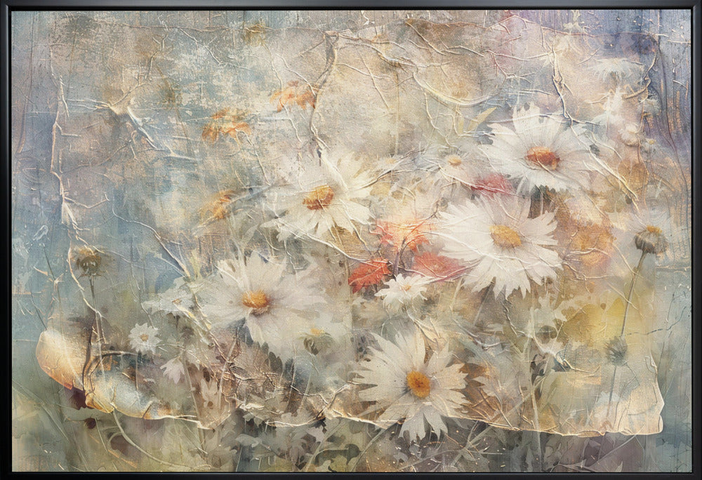 Wall art Flower Floral Art Illustration Wallart 009-canvas-DECOROLALA