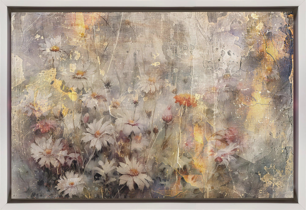 Wall art Flower Floral Art Illustration Wallart 010-canvas-DECOROLALA