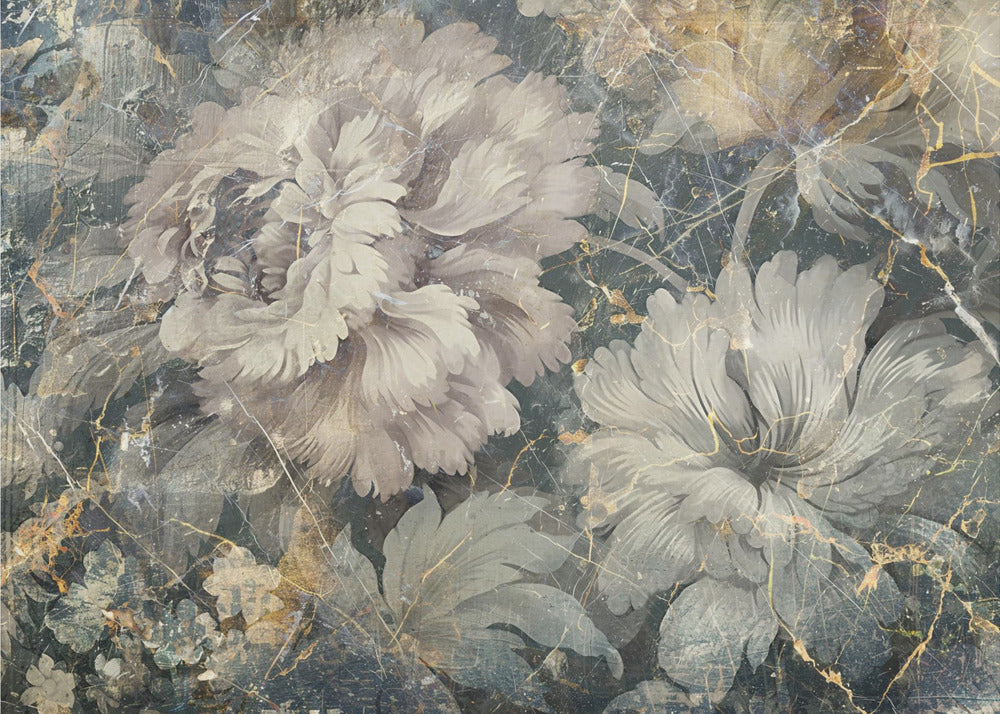 Wall art Flower Floral Art Illustration Wallart 011-canvas-DECOROLALA