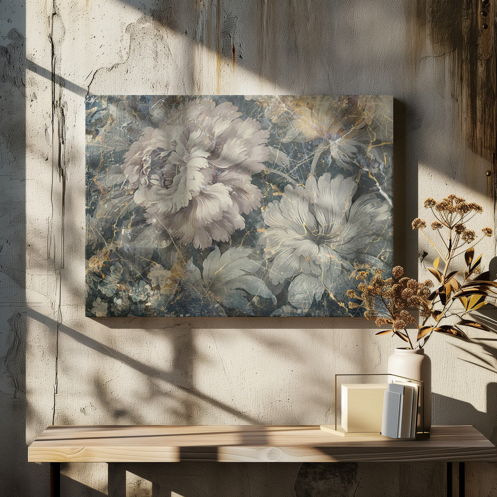 Wall art Flower Floral Art Illustration Wallart 011-canvas-DECOROLALA