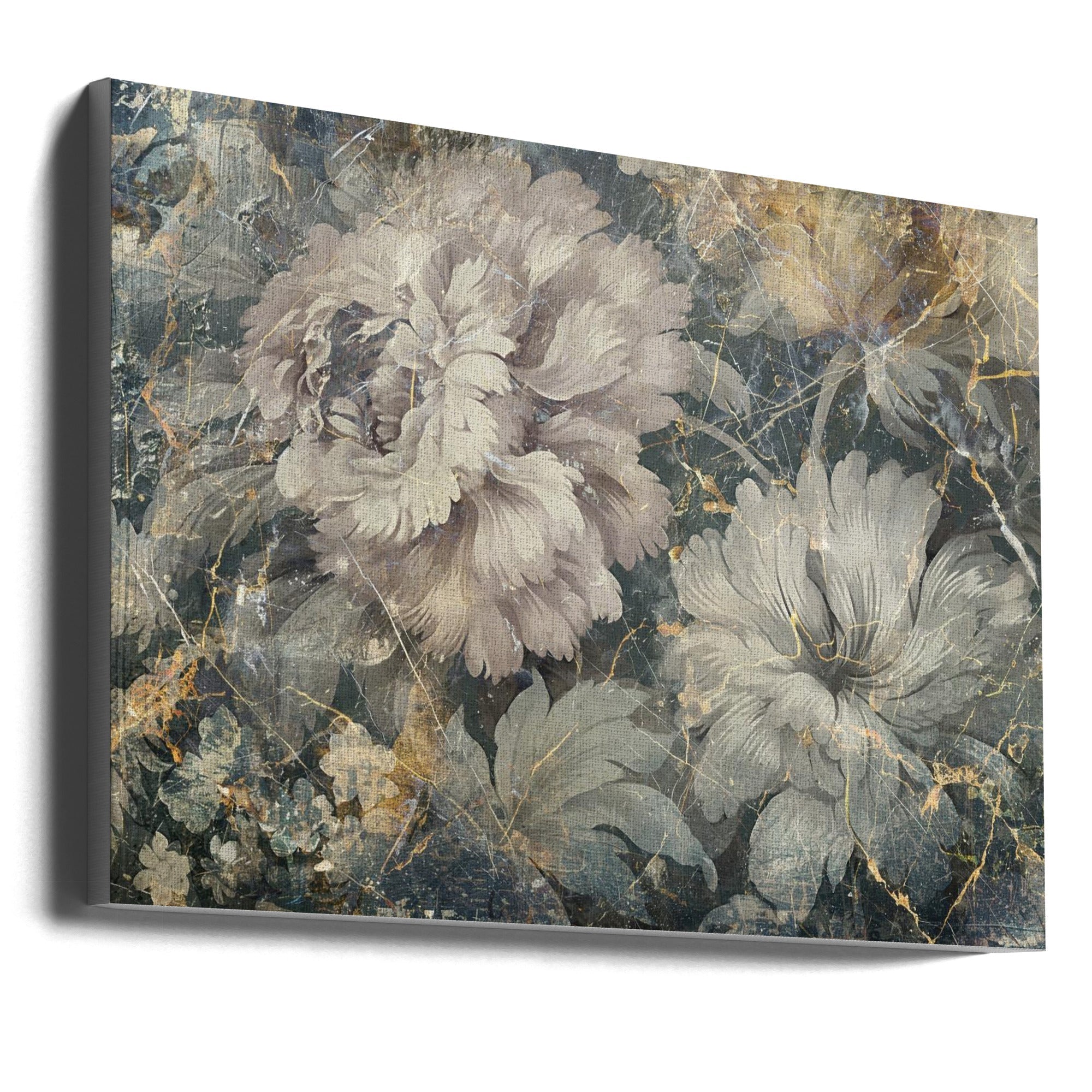 Wall art Flower Floral Art Illustration Wallart 011-canvas-DECOROLALA