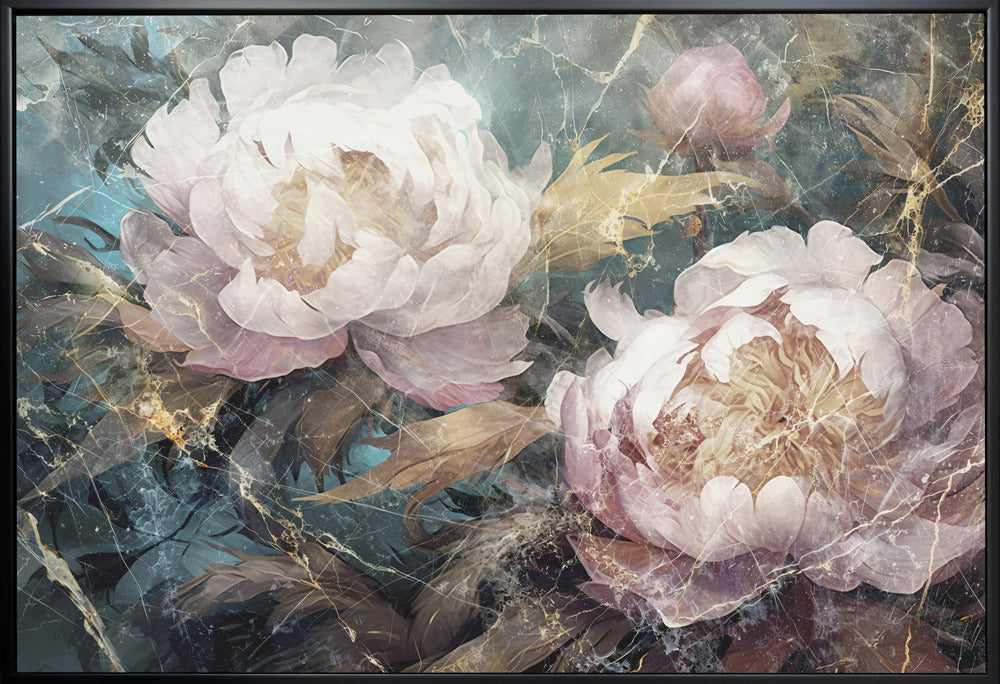 Wall art Flower Floral Art Illustration Wallart 014-canvas-DECOROLALA