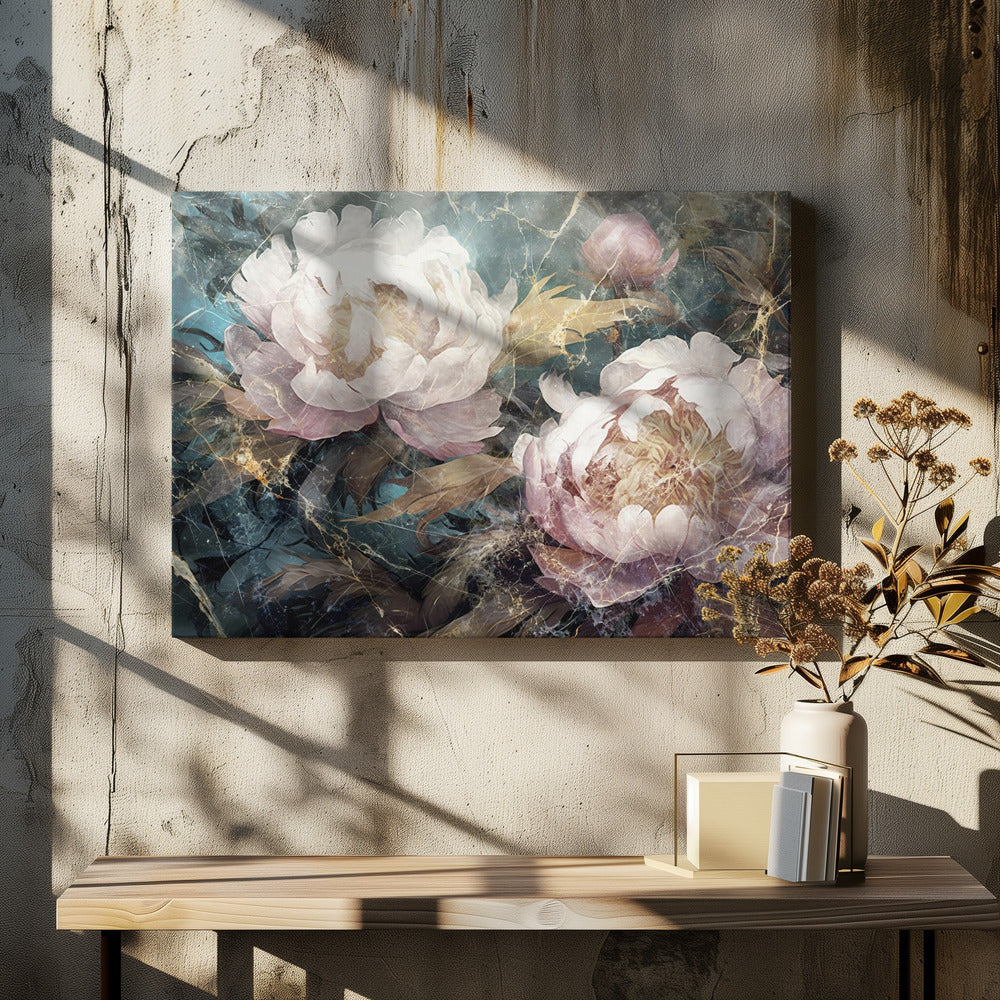 Wall art Flower Floral Art Illustration Wallart 014-canvas-DECOROLALA