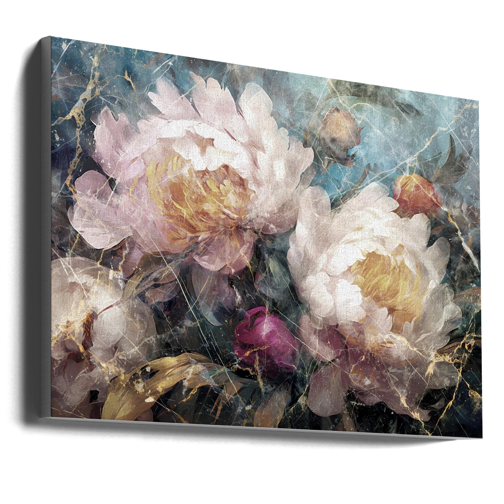 Wall art Flower Floral Art Illustration Wallart 015-canvas-DECOROLALA