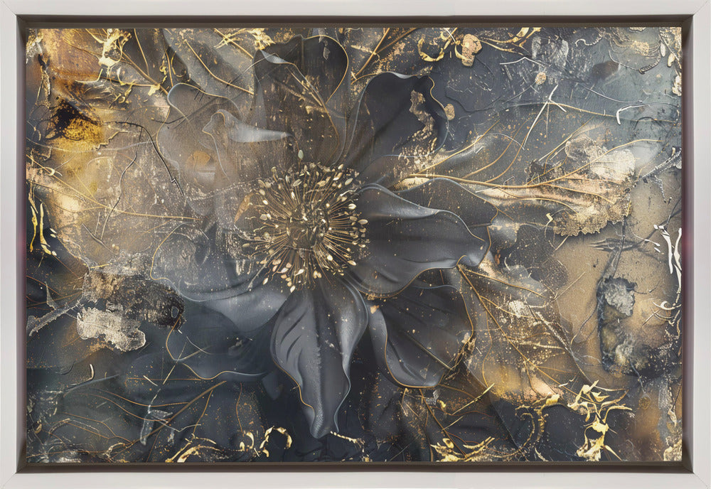 Wall art Flower Floral Art Illustration Wallart 045-canvas-DECOROLALA