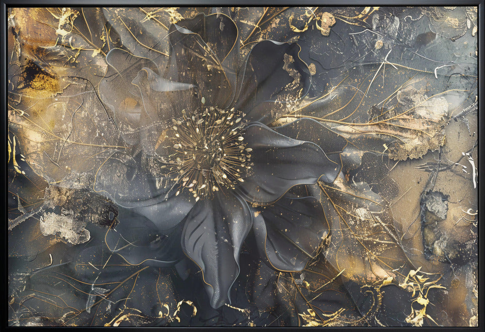 Wall art Flower Floral Art Illustration Wallart 045-canvas-DECOROLALA