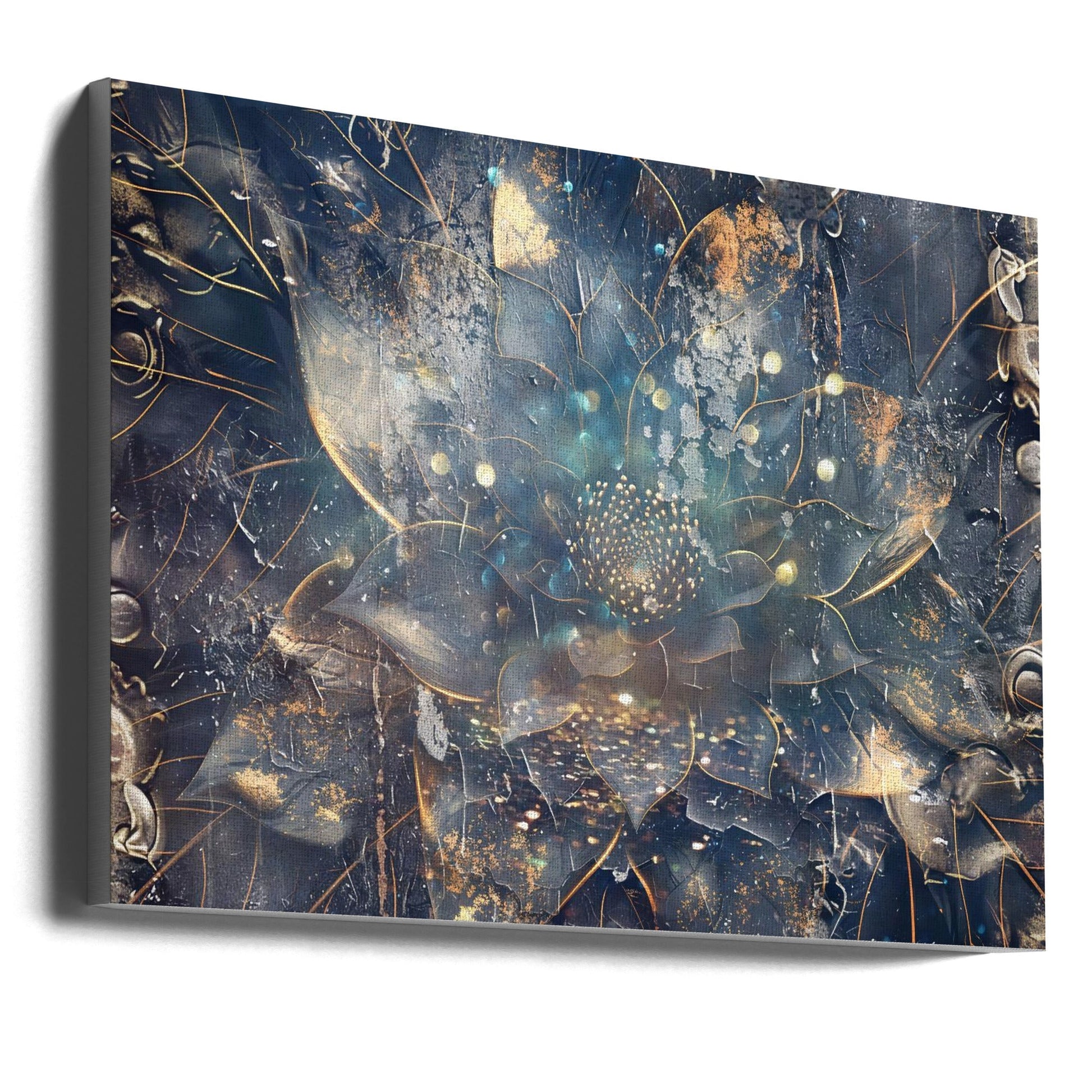 Wall art Flower Floral Art Illustration Wallart 046-canvas-DECOROLALA