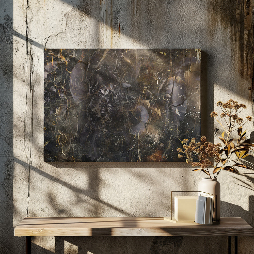 Wall art Flowers Floral Art Illustration 02-canvas-DECOROLALA