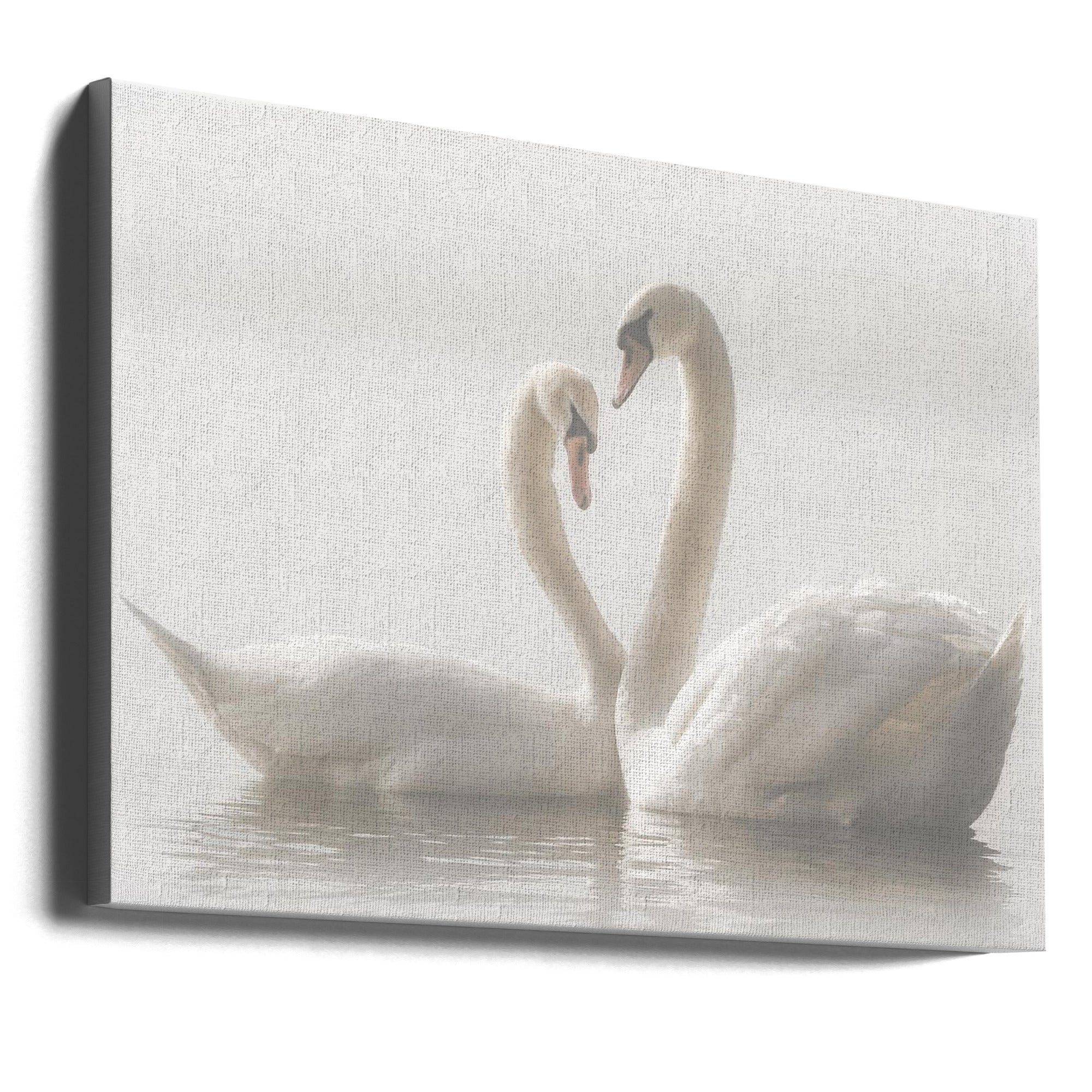 Wall art Forever. Swam-Canvas Print-DECOROLALA