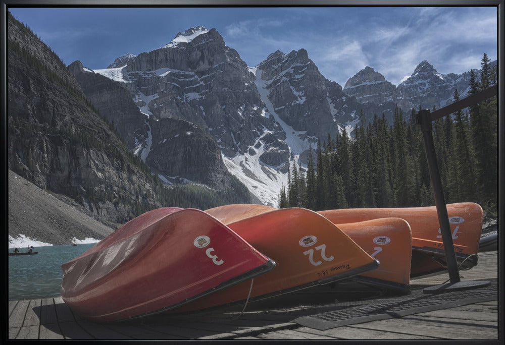 Wall art Four peaks-Canvas Print-DECOROLALA