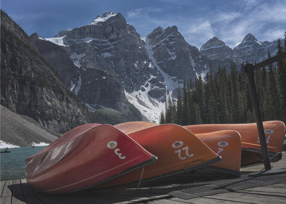 Wall art Four peaks-Canvas Print-DECOROLALA