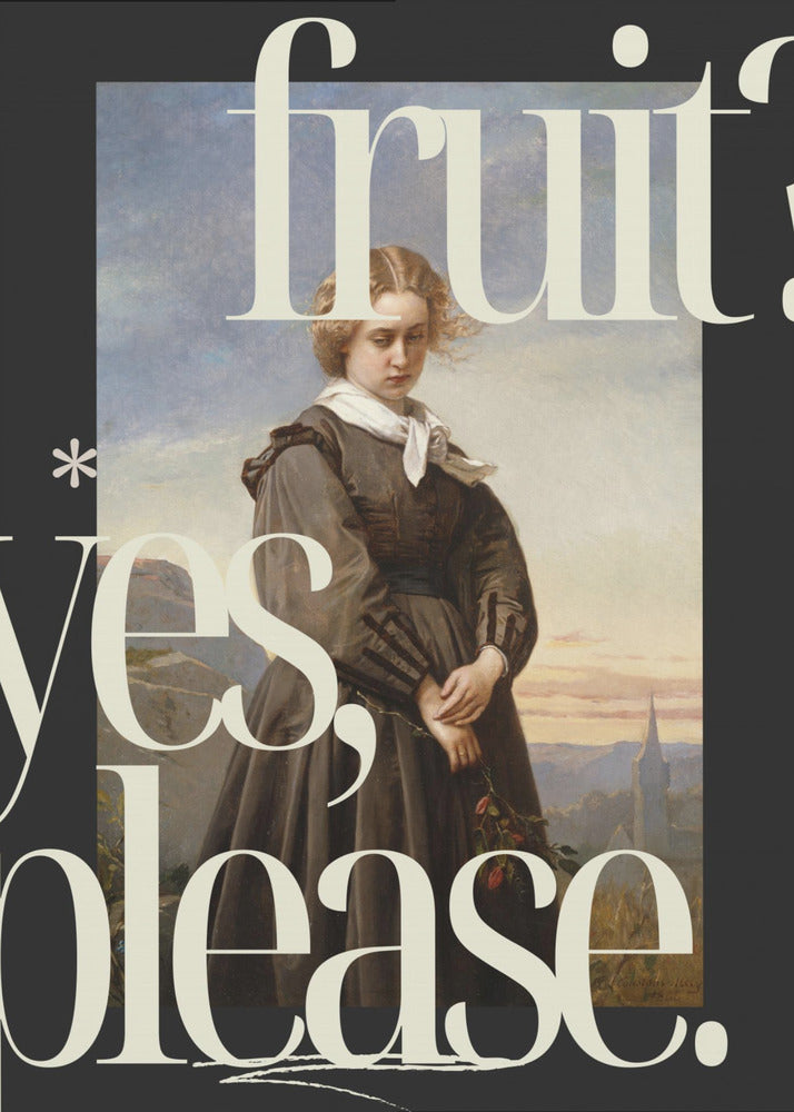 Wall art Fruit? Yes, please.-Canvas Print-DECOROLALA