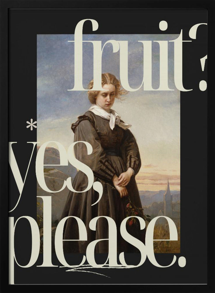 Wall art Fruit? Yes, please.-Canvas Print-DECOROLALA