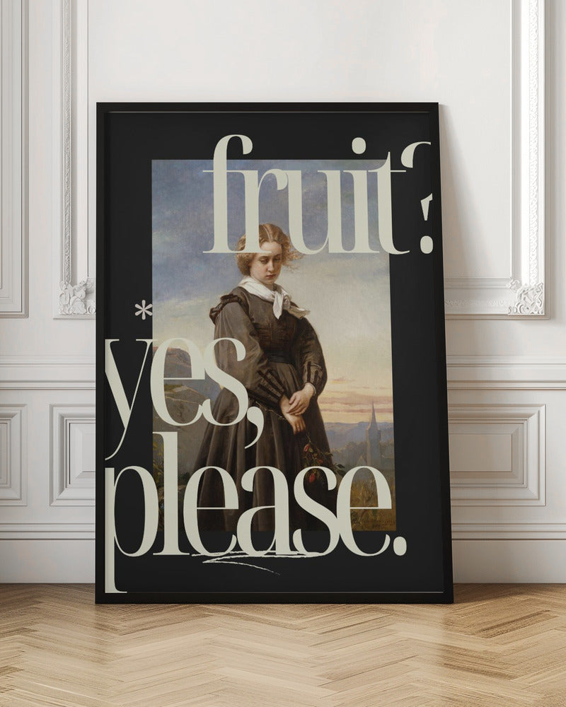 Wall art Fruit? Yes, please.-Canvas Print-DECOROLALA