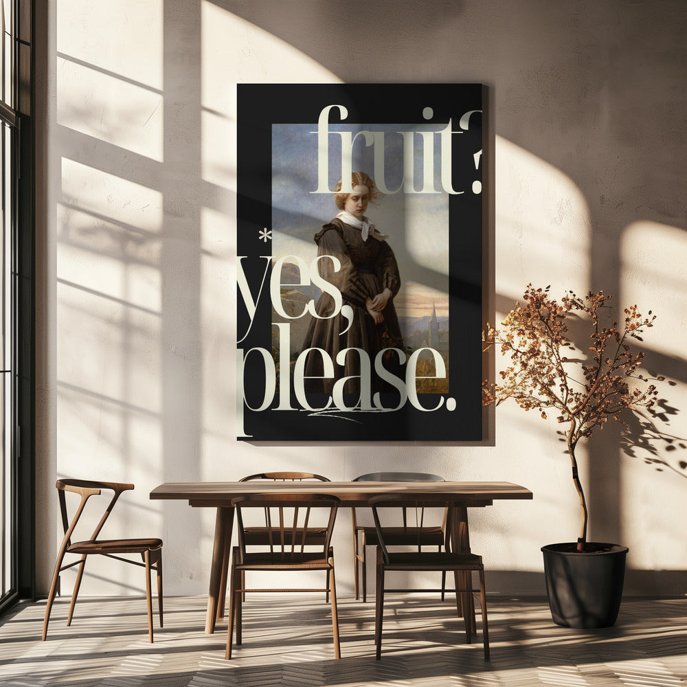 Wall art Fruit? Yes, please.-Canvas Print-DECOROLALA