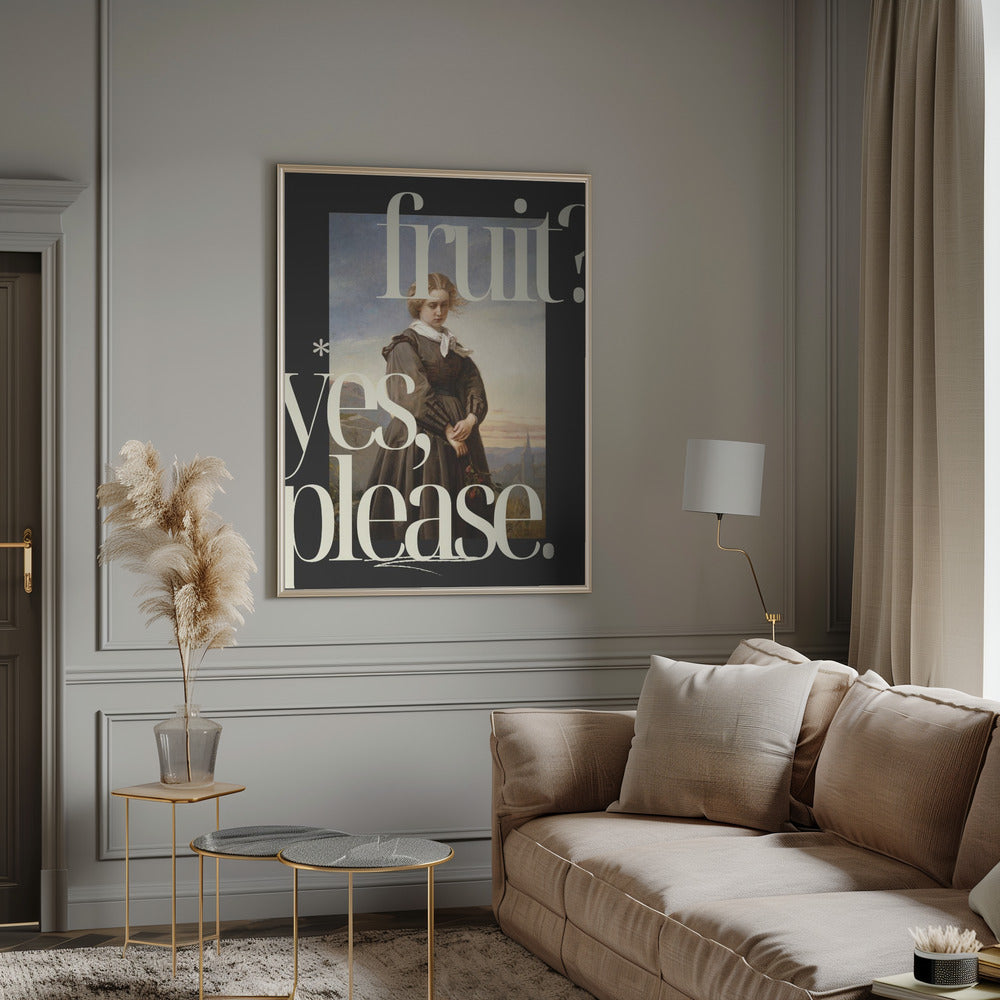 Wall art Fruit? Yes, please.-Canvas Print-DECOROLALA