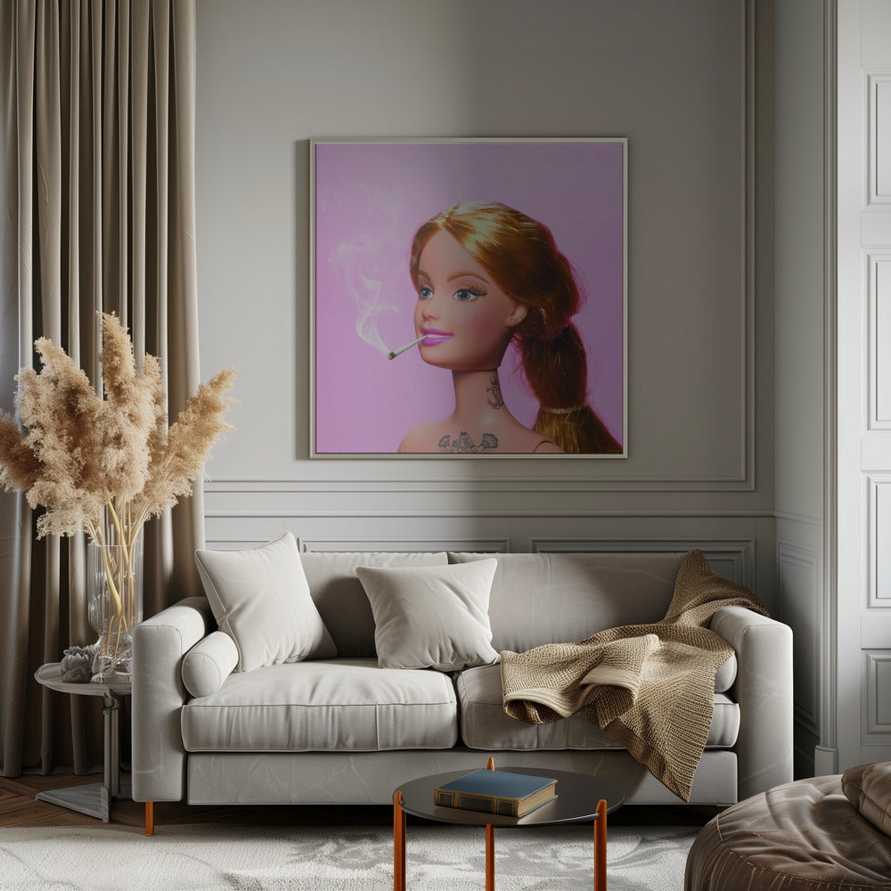 Wall art Girl Grown Up-canvas-DECOROLALA