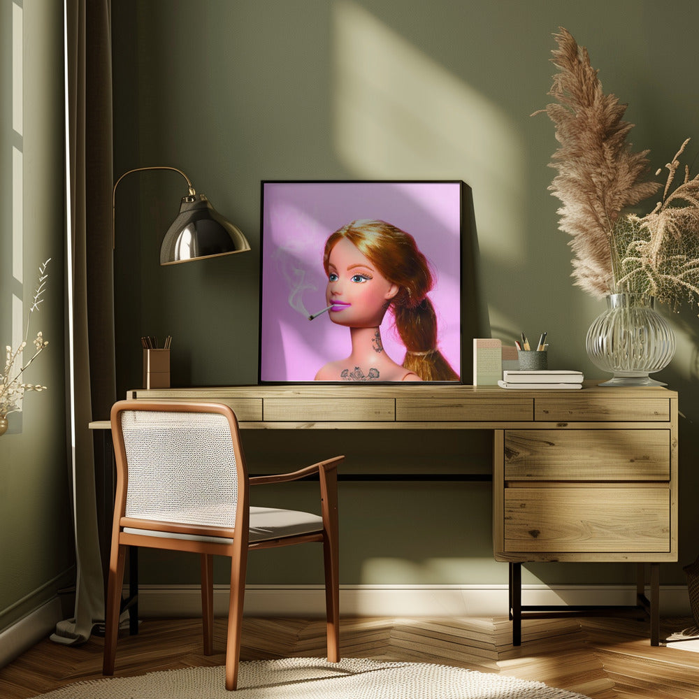 Wall art Girl Grown Up-canvas-DECOROLALA