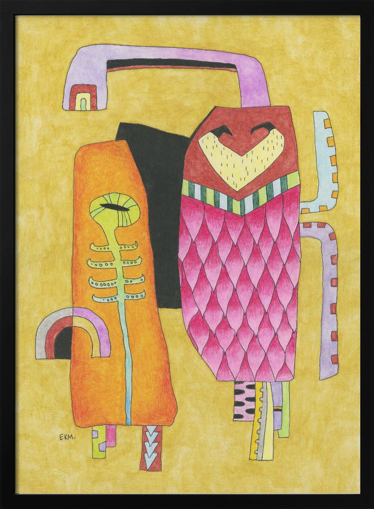 Wall art Gladiolus-canvas-DECOROLALA