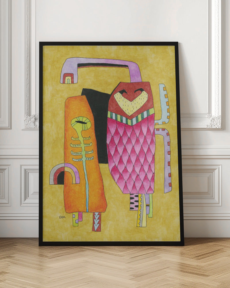 Wall art Gladiolus-canvas-DECOROLALA