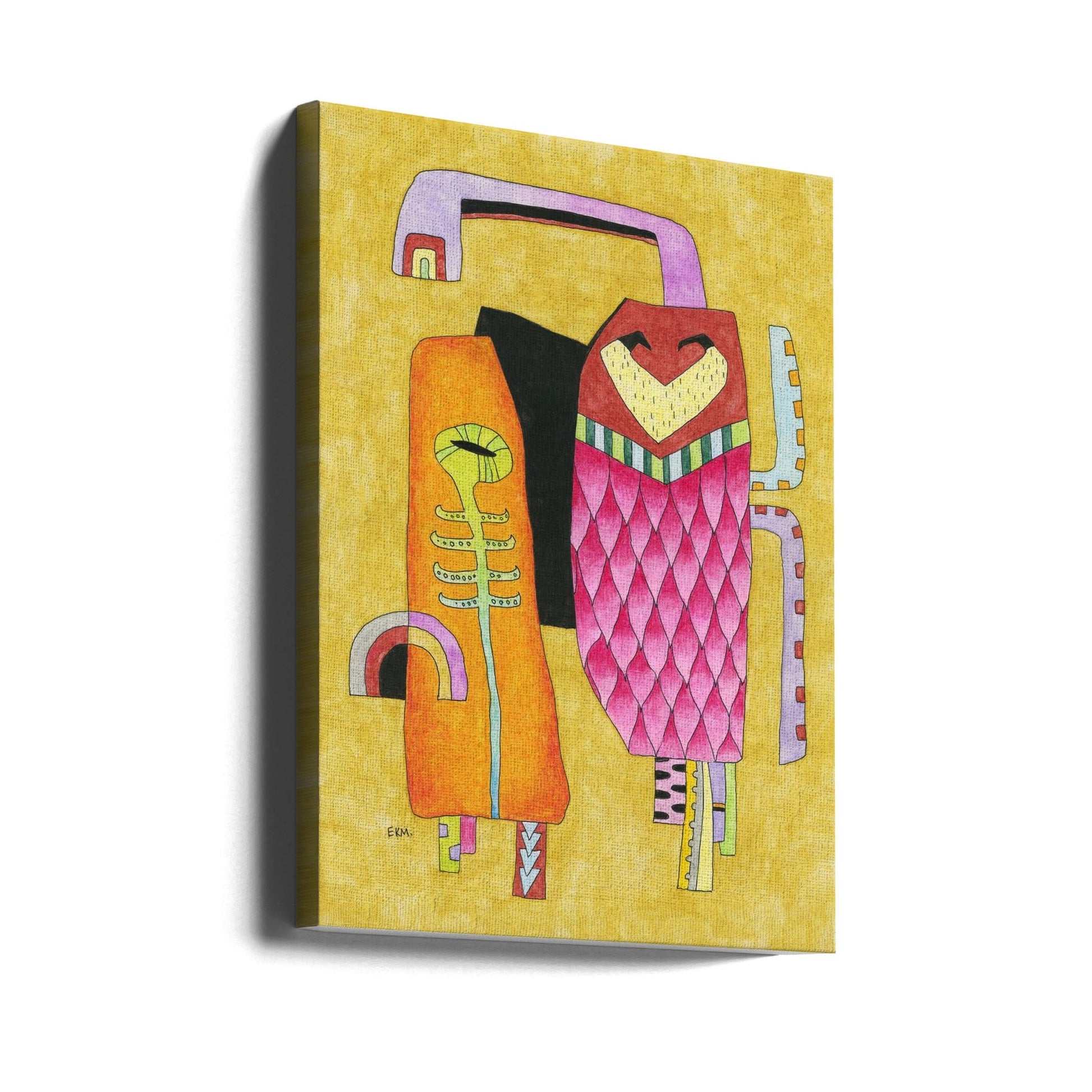 Wall art Gladiolus-canvas-DECOROLALA