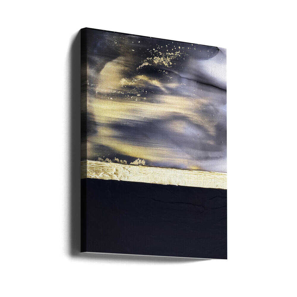 Wall art Gold Noir 2-canvas prints-DECOROLALA