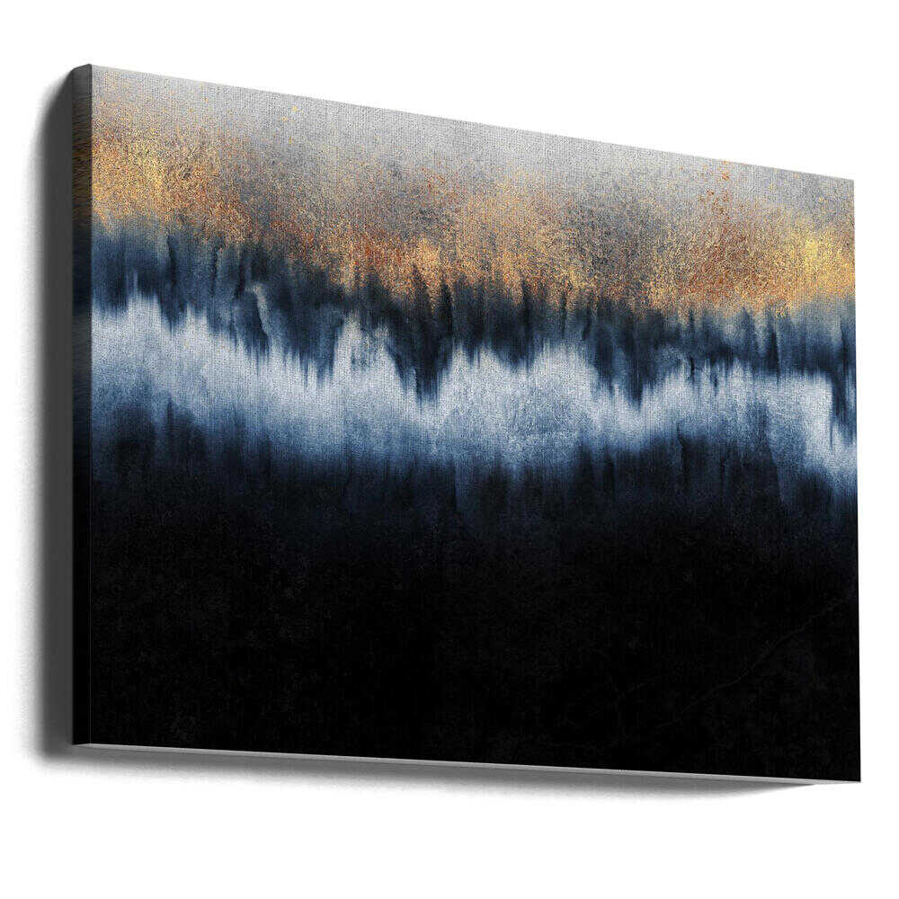 Wall art Golden Horizon-Canvas Print-DECOROLALA