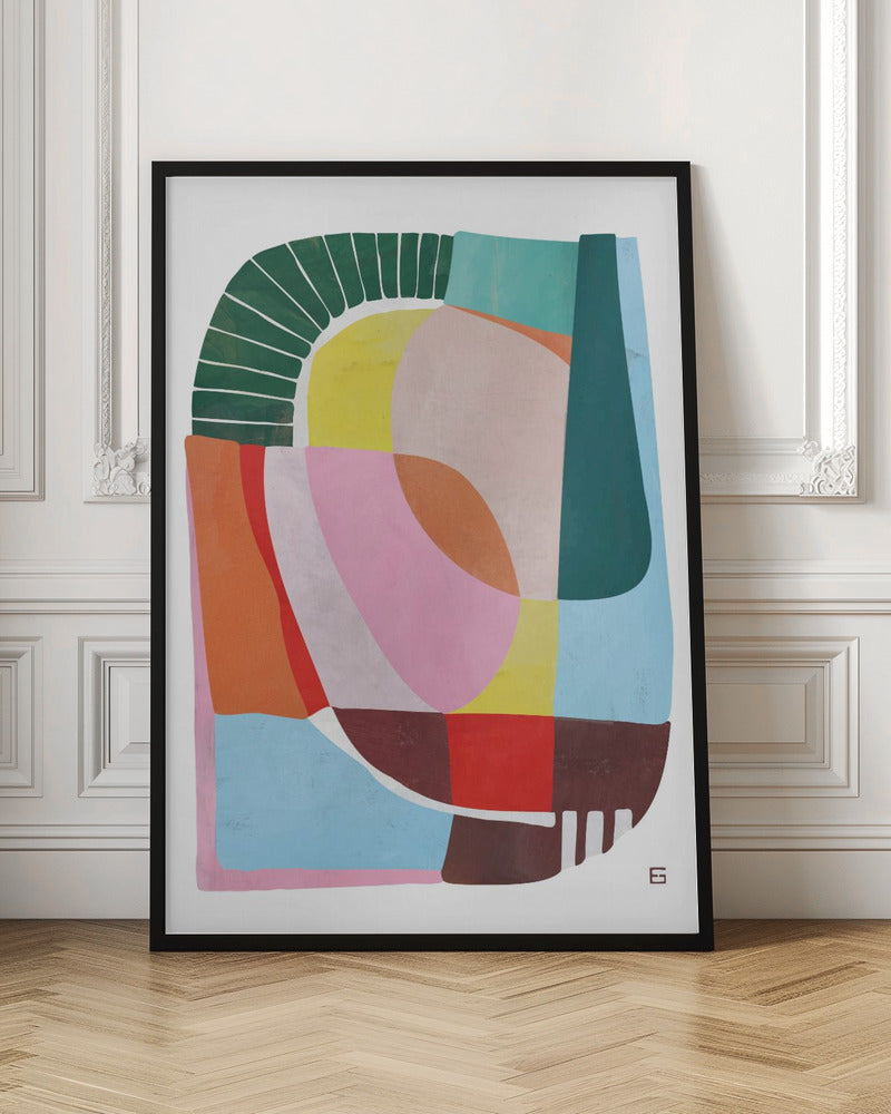 Wall art Happiness 01-canvas-DECOROLALA