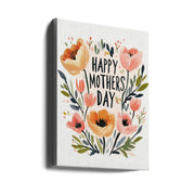 Wall art Happy Mothers Day-Canvas Print-DECOROLALA
