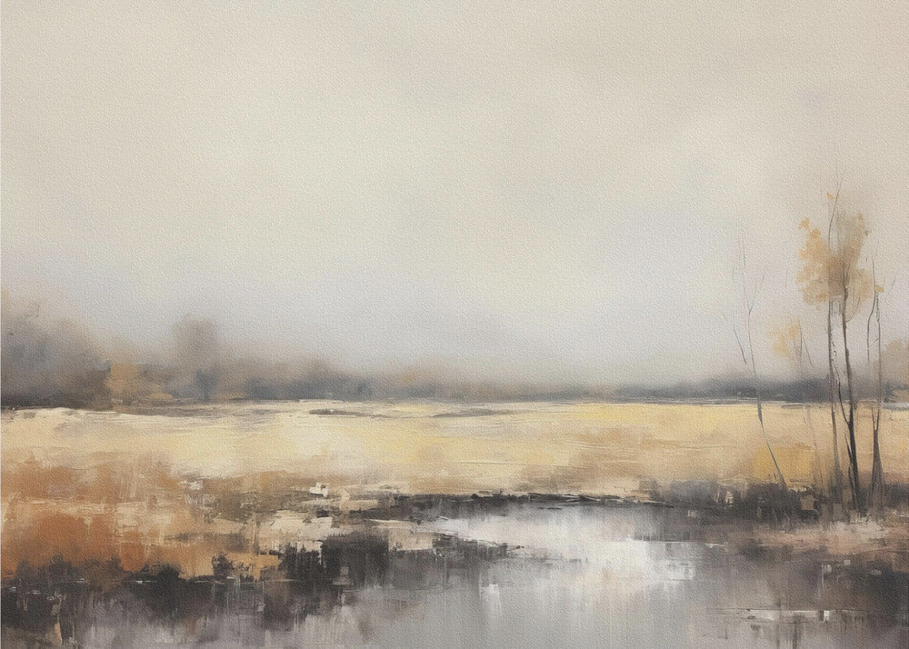 Wall art Horizontal Abstract Landscape 3-canvas-DECOROLALA