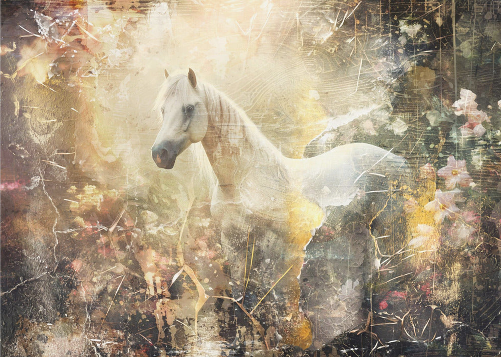 Wall art Horse Art Wallart-canvas-DECOROLALA