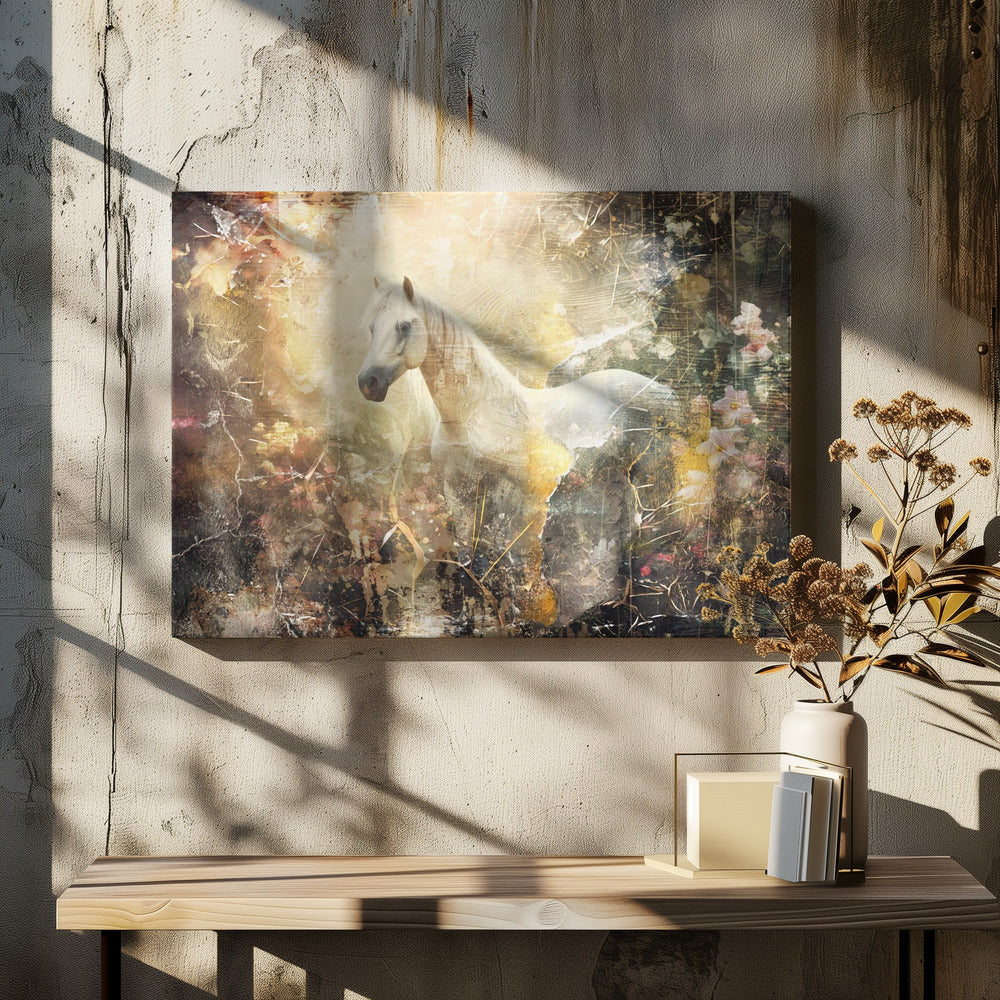 Wall art Horse Art Wallart-canvas-DECOROLALA