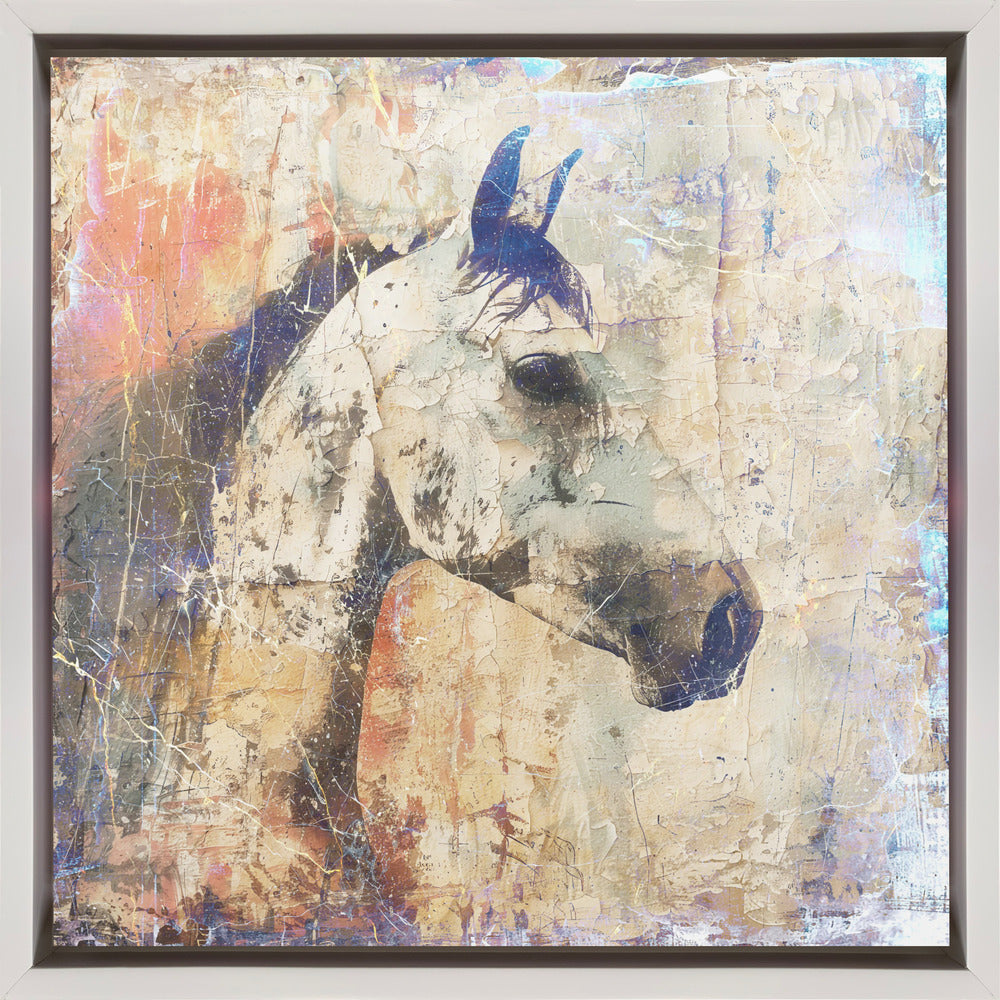 Wall art Horse Vintage Art Illustration 04-canvas-DECOROLALA
