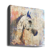 Wall art Horse Vintage Art Illustration 04-canvas-DECOROLALA