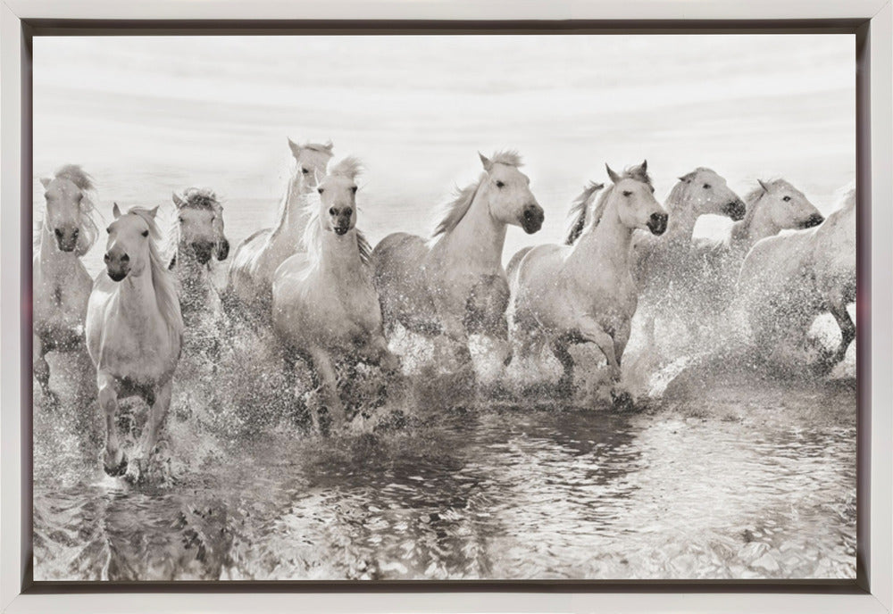 Wall art Illusion of power (13 horse power though)-Canvas Print-DECOROLALA