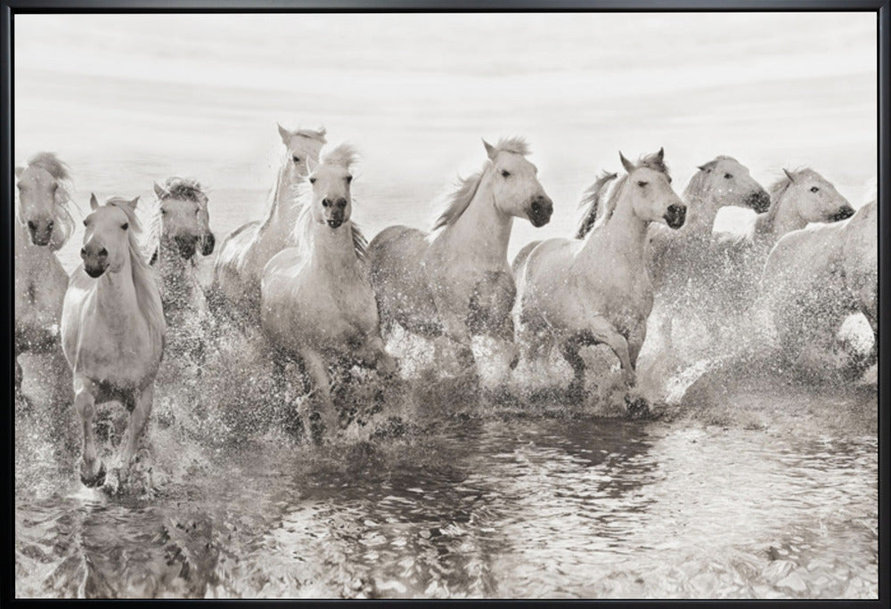 Wall art Illusion of power (13 horse power though)-Canvas Print-DECOROLALA
