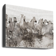 Wall art Illusion of power (13 horse power though)-Canvas Print-DECOROLALA