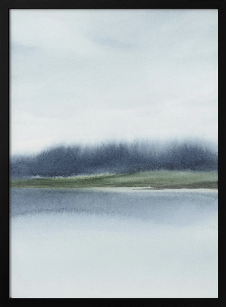 Wall art Indigoforestiii 32x40-canvas-DECOROLALA