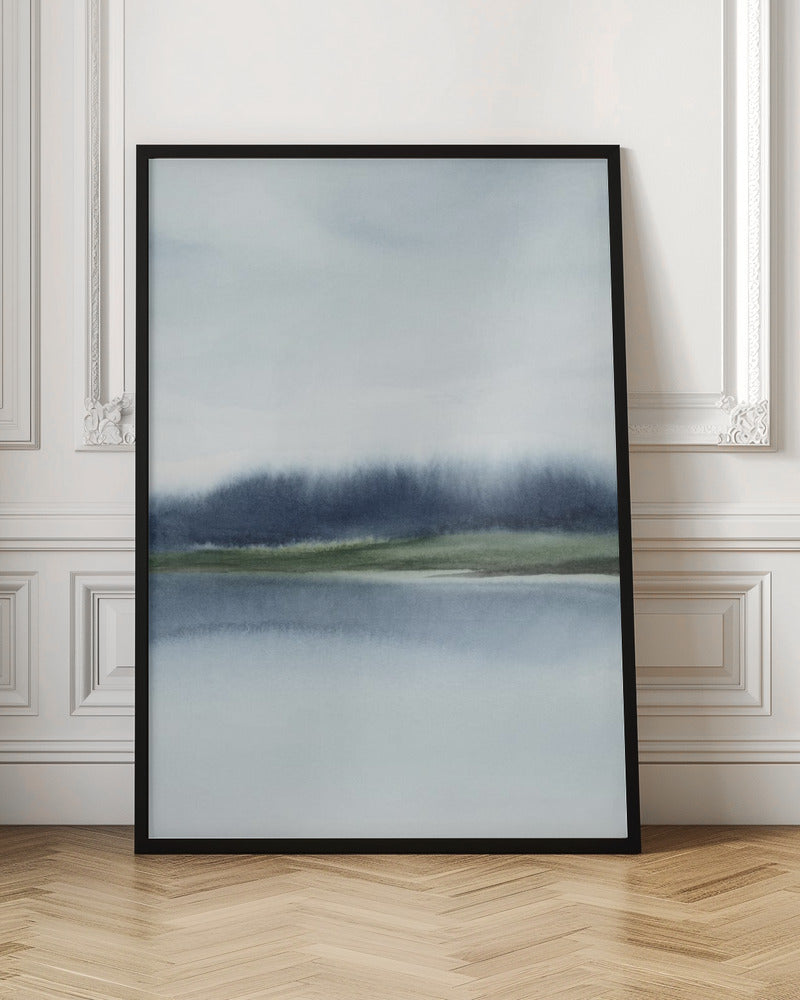 Wall art Indigoforestiii 32x40-canvas-DECOROLALA