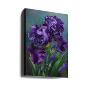 Wall art Iris Fl 3-canvas-DECOROLALA
