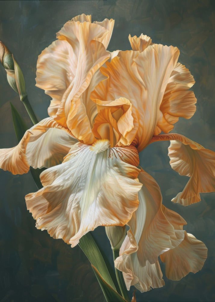 Wall art Iris Fl 73-canvas-DECOROLALA