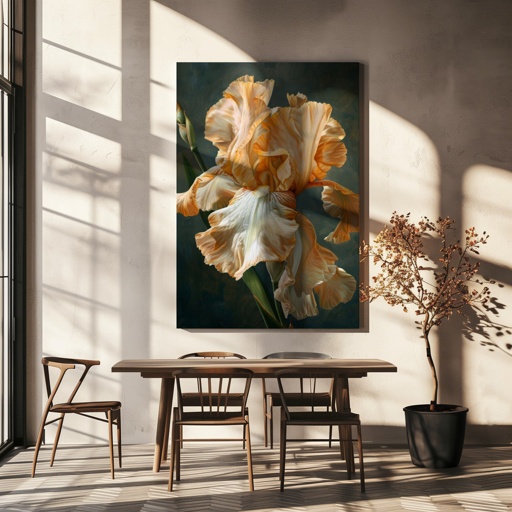Wall art Iris Fl 73-canvas-DECOROLALA
