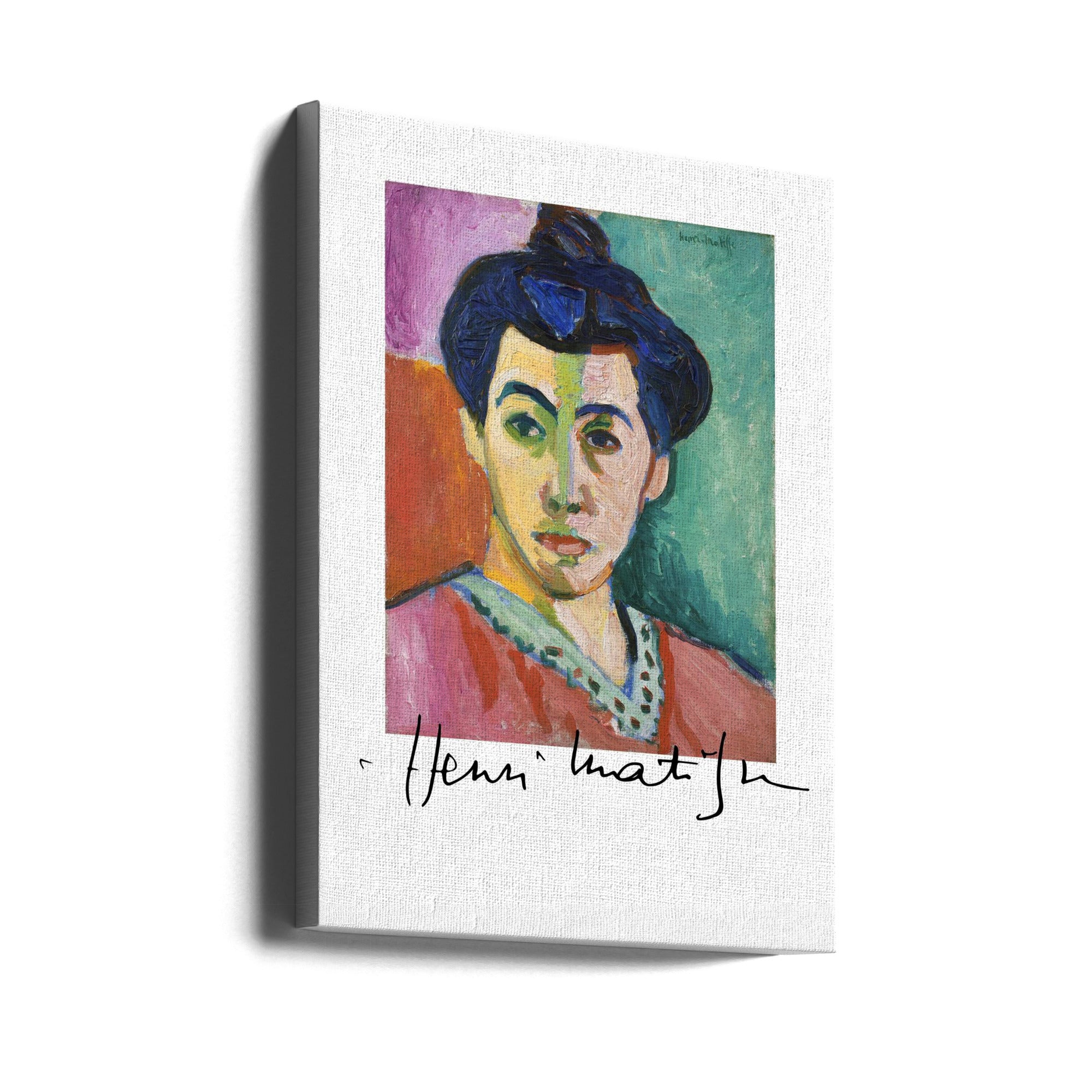 Wall art La Raie Verte With Signature-canvas prints-DECOROLALA