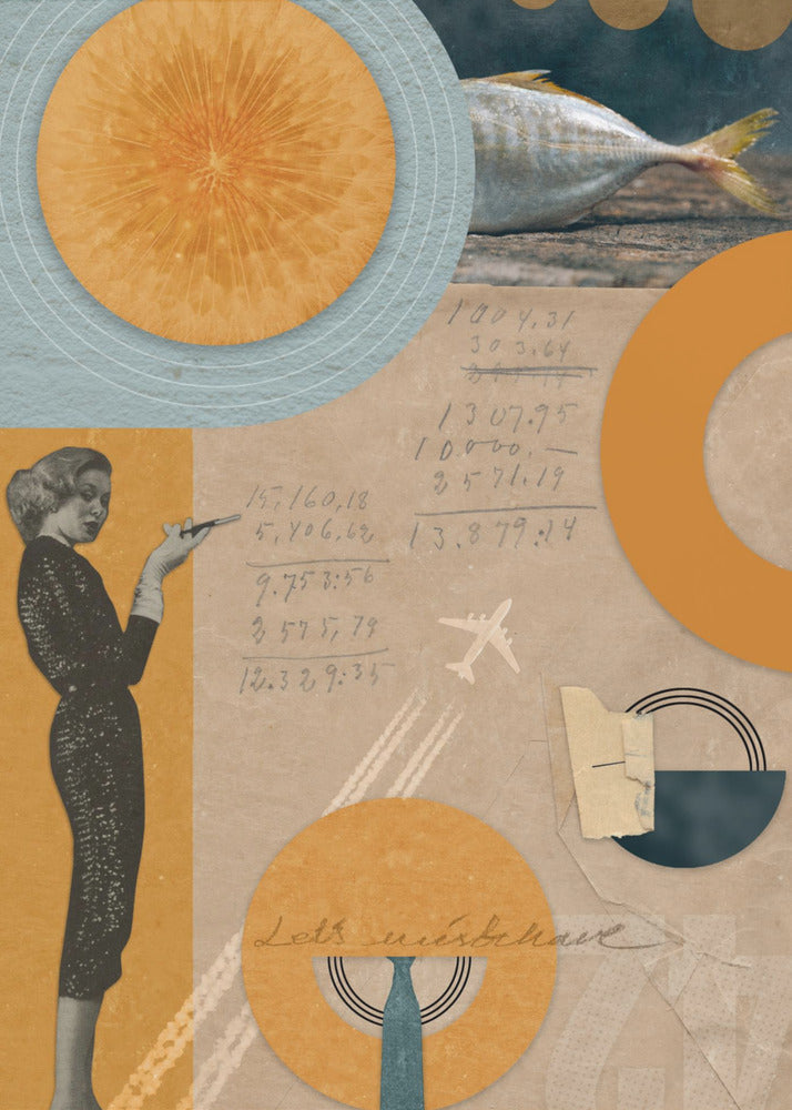 Wall art Let&#039;s Misbehave-canvas-DECOROLALA