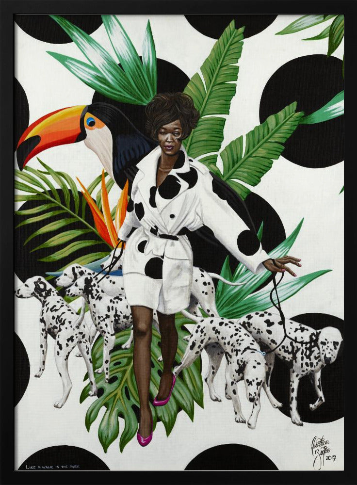 Wall art Like a Walk In the Park-Canvas Print-DECOROLALA