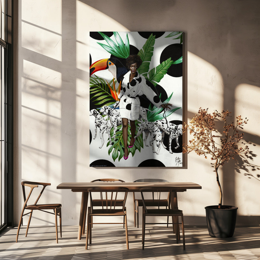 Wall art Like a Walk In the Park-Canvas Print-DECOROLALA