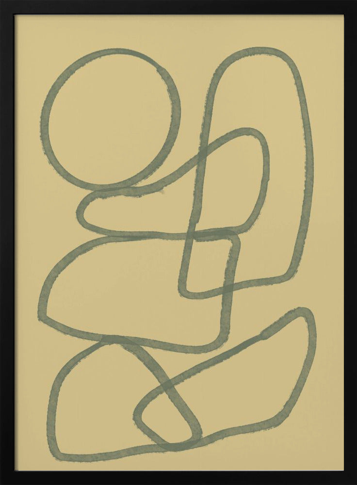 Wall art Line drawing ABSTRACT-canvas-DECOROLALA