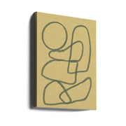 Wall art Line drawing ABSTRACT-canvas-DECOROLALA