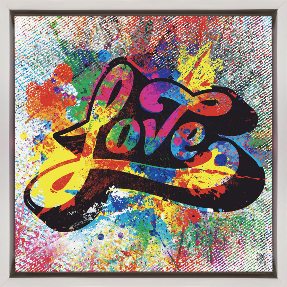 Wall art Love-canvas-DECOROLALA