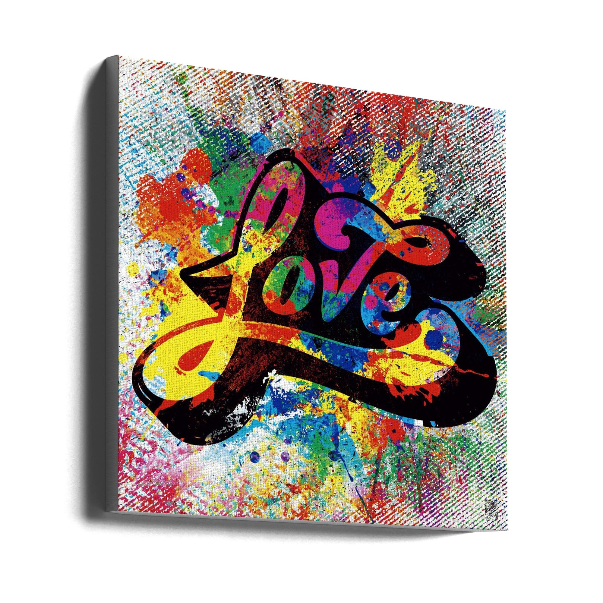 Wall art Love-canvas-DECOROLALA